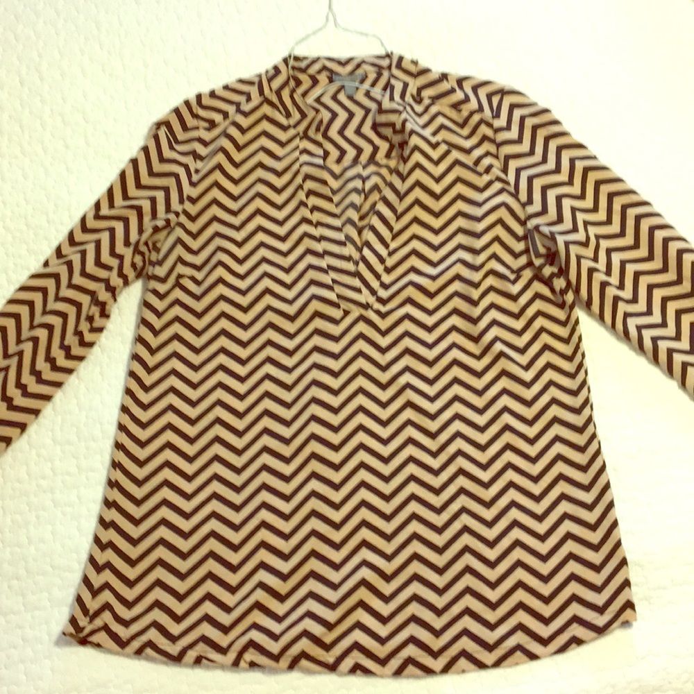 Charlotte Russe Chevron blouse